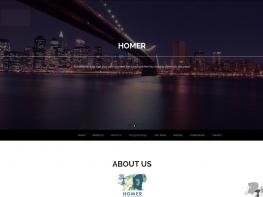 Homerscc.com.gr - Website Design / Construction  - Drupal