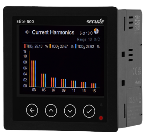 Elite 500 - Energy transfer measurement and reconciliation Power plants, feeder monitoring, grid substations, wind turbines, renewables, industrial and commercial premises